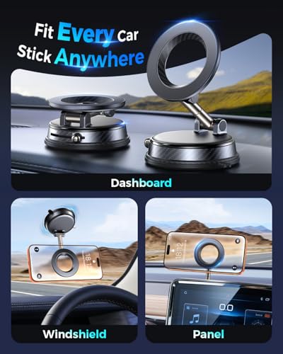 Magnetic Car Phone Holder, Magsafe Car Mount, Phone Holders for Your Car