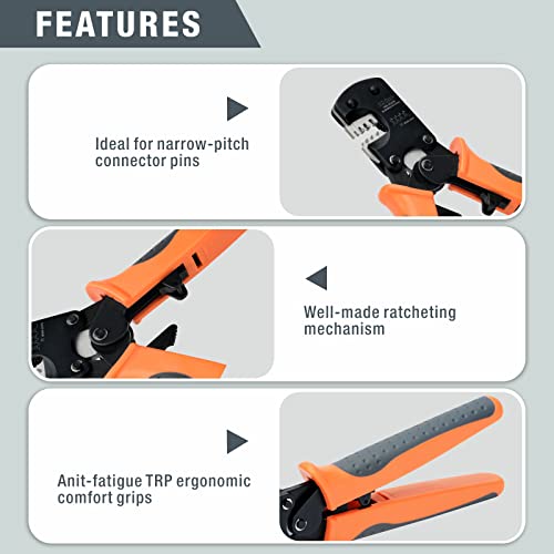 iCrimp IWS-3220M Micro Connector Pin Crimping Tool 0.03-0.52mm² 32-20AWG