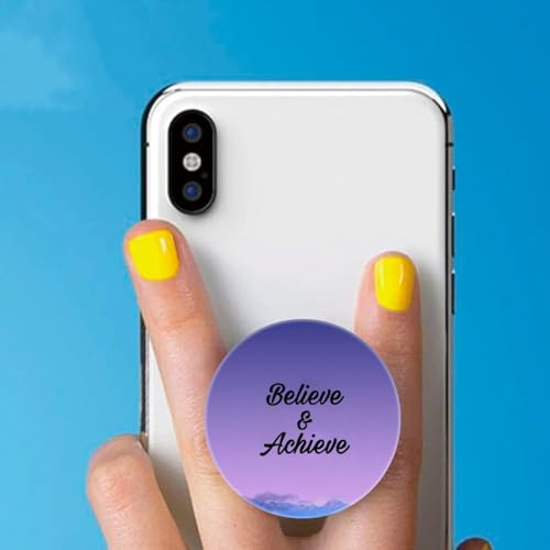 (6 Pack) Cell Phone Grip,Mobile Phone Finger Foldable Holder Stand for Smartphones and Tablets - Love Quotes - color: Py001