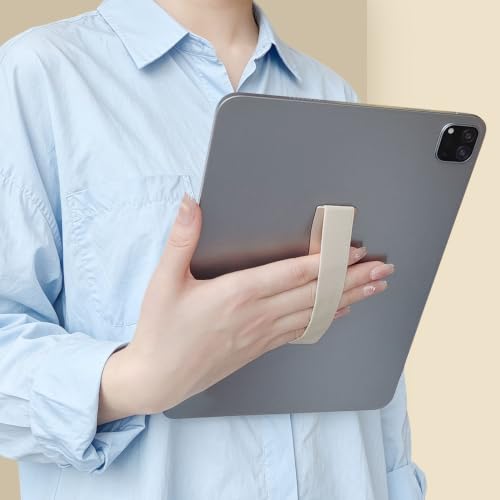 Hand Holder Strap for iPad, Tablet & Large Phone, Handle Grip（Gold） - size: 1 Pack-Gold