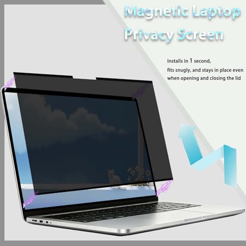 Magnetic Privacy Screen for MacBook Air 15 Inch (2023-2026, M2-M5) - size: Macbook Air 15.3"