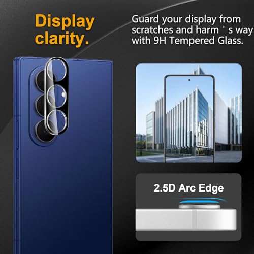 3 Pack Camera Lens Protector for Samsung Galaxy Z Fold 7 - size: Galaxy Z Fold 7