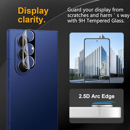 3 Pack Camera Lens Protector for Samsung Galaxy Z Fold 7 - size: Galaxy Z Fold 7