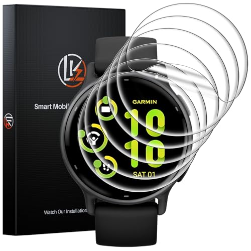 LK 6 Pack for Garmin Vivoactive 6 / Vivoactive 5 Screen Protector 42mm, TPU - size: 42mm