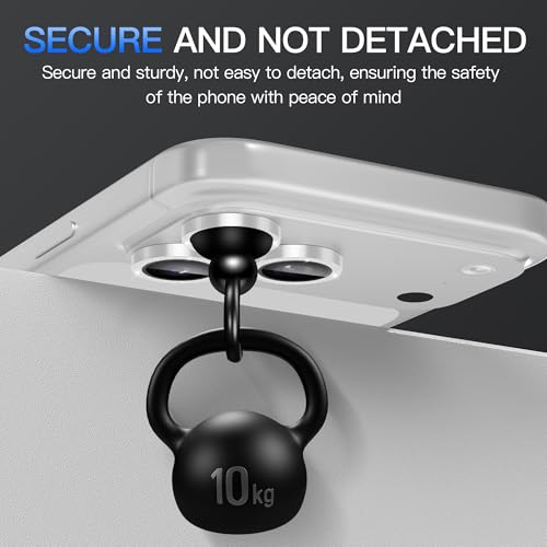Suoman for iPhone 17 Pro/Pro Max Camera Lens Protector-Silver - color: Glitter-Sliver