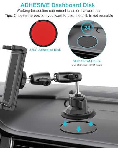 Pilot Phone Holder, Aviation Window Phone Mount, Ultra Suction Cup