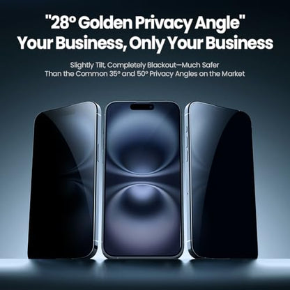 Privacy Guard Glass Screen Protector