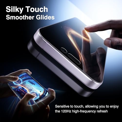 EZ-GLAZ-4+2 Pack for iPhone 17 Privacy Screen Protector (6.3") - size: iPhone 17