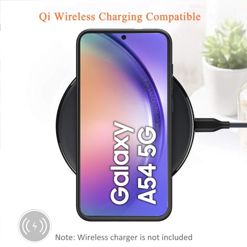 Battery Case for Galaxy A54, Upgraded 12000mAh Rechargeable Portable Wireless Charging Case Compatible with Galaxy A54 5G (6.4 inch) with Carplay Extended Battery Pack Charger Power Case (Black) - size: Galaxy A54