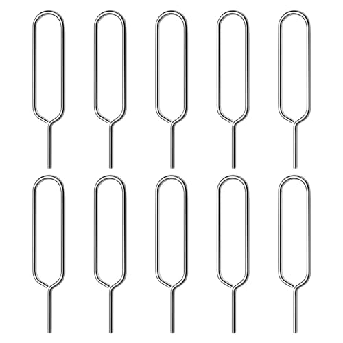 JoyRay SIM Ejector Pin, Stainless Steel Tray Removal Tool – 3 Pack