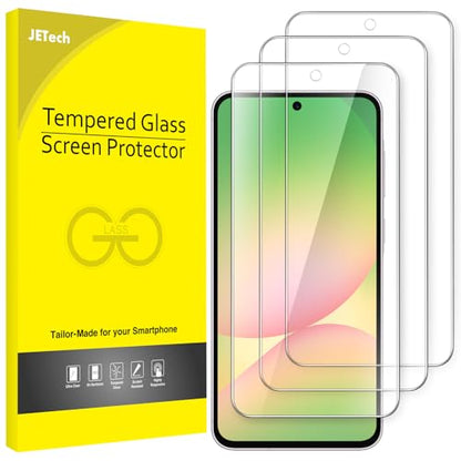 JETech Screen Protector for Samsung Galaxy A56, 3-Pack - size: Galaxy A56