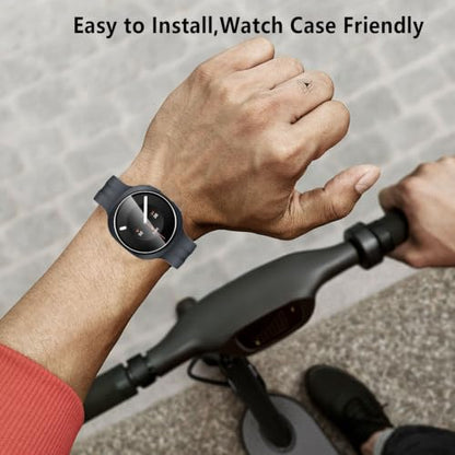 6-Pack Tempered Glass for Samsung Galaxy Watch 9 44mm Watch Screen Protector, 9H Hardness HD Clear Anti-Scratch Tempered Glass Protection Film for Galaxy Watch9 44mm, Bubble Free Anti Scratch - size: Galaxy Watch 9 44mm