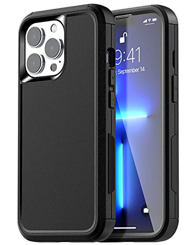 AICase for iPhone 13 Pro Max/iPhone 12 pro max Case,Heavy Duty Protective Phone Case Military Full Body Protection Shockproof/Dustproof/Drop Proof Rugged Durable Black - color: Black2