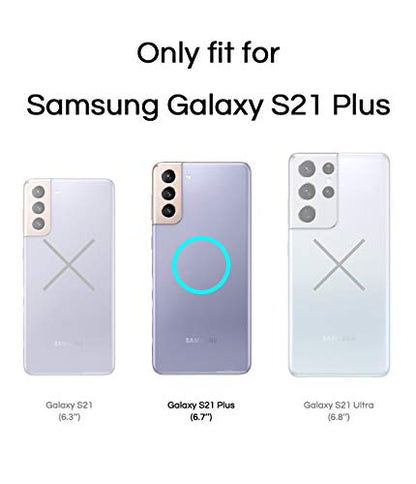 for Samsung Galaxy S21 Plus Case, Ultra [Slim Thin] Flexible TPU Scratch Resistant Gel Rubber Soft Silicone Protective Clear Case Cover for Galaxy S21 Plus (Clear) - size: S21 Plus