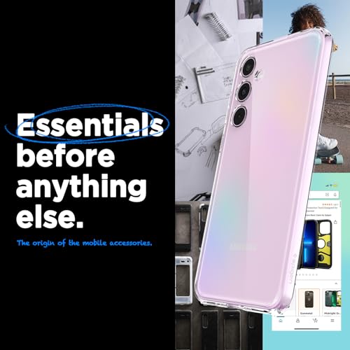 Spigen for Galaxy A35 5G Case, Ultra Hybrid [Anti-Yellowing] [Military-Grade Protection] - Crystal Clear - color: Crystal Clear, size: Galaxy A35 5G