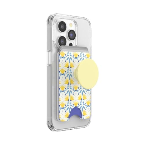 PopSockets Adhesive Phone Wallet with Grip- Tea Towel - color: Tea Towel, style: MagSafe