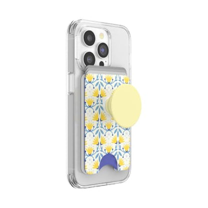 PopSockets Adhesive Phone Wallet with Grip- Tea Towel - color: Tea Towel, style: MagSafe