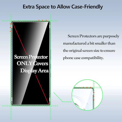 Anoowkoa 3 Pack Compatible with ZTE Nubia RedMagic 11 Pro/RedMagic 11 pro+/RedMagic 11 Plus Screen Protector Tempered glass film.Anti-Breakage.Anti-Scratch No Bubbles 9H Hardness.Easy to install - color: Nubia RedMagic 11 Pro/Plus