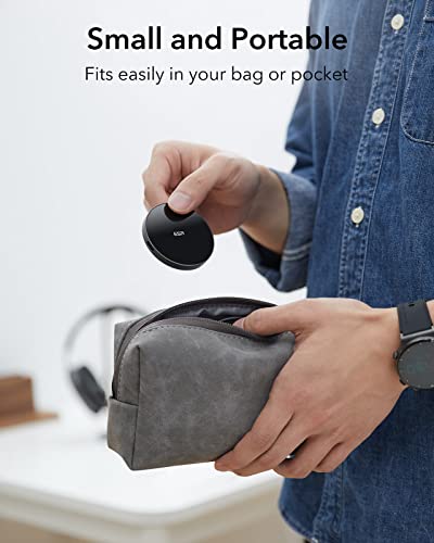 ESR for Magsafe Charger, Wireless Charger Kickstand, Charging Pad for iPhone 16/15/14/13/12 Series and AirPods 4/3/Pro/Pro 2, Galaxy S25 Strong Magnetic with 5 ft Removable Cable, Black - color: Black