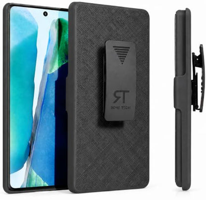 Designed for Samsung Galaxy S21 Plus Case with Belt Clip Holster | Rugged Holster & Protective Phone Case Combo with Anti-Slip Texture - Black - style: Galaxy S21 Plus