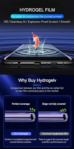 2pcs HD Hydrogel film for Samsung Galaxy A26 5G 6.7" - color: A26 5G 6.7"
