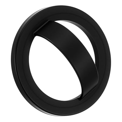 Magnetic Silicone Ring Grip Phone Holder Rotating Finger Loop Ring Grips Holder Soft Portable Magnetic Phones Loops Removable Silicone Loop Grip Compatible with Phone Case Back of Phones