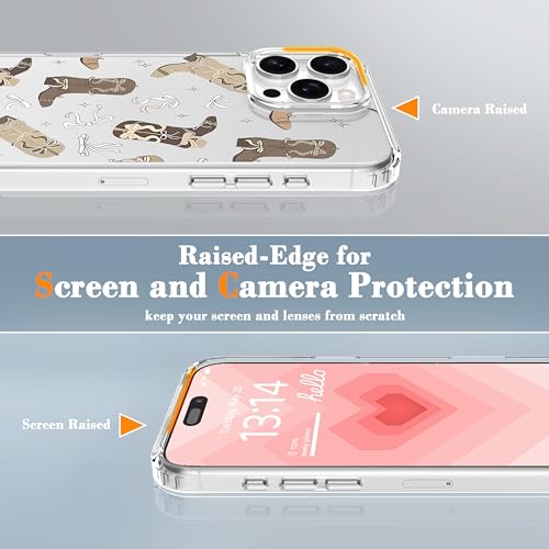 IAIYOXI Clear Case for iPhone 16 Pro, [Crystal Clear Military-Grade Drop Protection], Non-Yellowing, Slim Lightweight Transparent TPU Bumper Phone Case Cover Design - High Heels - color: High Heels, size: iPhone 16 Pro