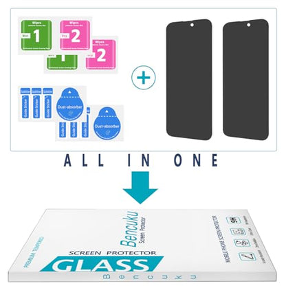 2 Pack Matte Privacy Screen Protector for iPhone 15, iPhone 15 Pro - size: iPhone 15/15 Pro 6.1-Inch