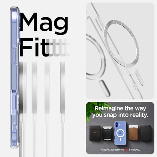 Spigen for iPhone 16 Plus Case, Ultra Hybrid MagFit [Anti-Yellowing] [Compatible with Magsafe] - Clear - color: Clear, size: iPhone 16 Plus
