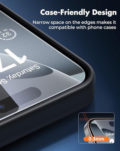 UNBREAKcable iPhone 16 Pro Max Screen Protector & Camera Lens Protector - size: iPhone 16 Pro Max