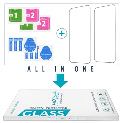 2 Pack Screen Protector for OnePlus 15 6.78 inch Tempered Glass - size: OnePlus 15