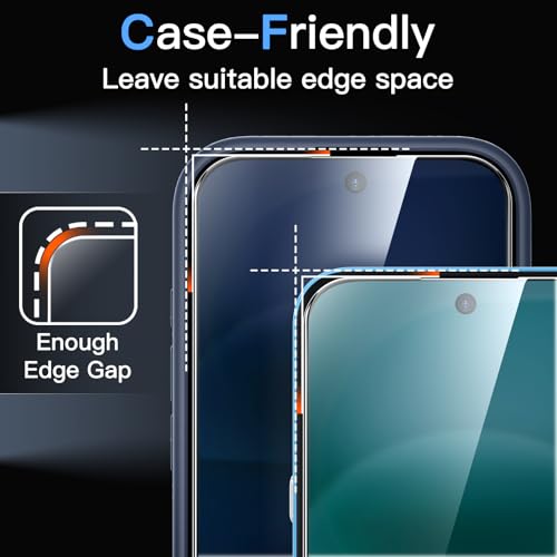 JETech Screen Protector for Nothing Phone 4a Pro, 3-Pack | HD Clear, Anti-Scratch Glass - size: Nothing Phone 4a Pro