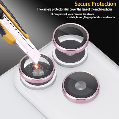 Camera Lens Protector for iPhone 17 Pro/17 Pro Max, Pink - color: Pink