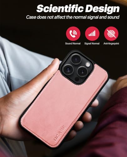 OCASE for iPhone 16 Pro Max Case Detachable Wallet Case with Card Holder, 2 in 1 Pu Leather Flip Folio with RFID Blocking Stand Wrist Strap Shockproof Phone Cover 6.9 Inch 2024, Light Pink - color: Light Pink, size: iPhone 16 Pro Max