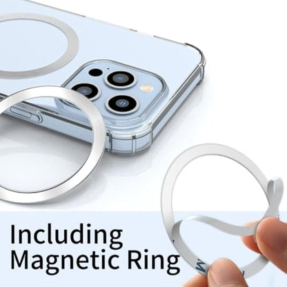 Magnetic Phone Grip Collapsible Cute Floral Series Hold Phone Grip Stand Include Adapter Ring for Smartphone Tablet Cell Phone Accessory Compatible with Magsafe Phone (Pink) - color: Pink