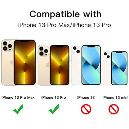 JETech Camera Lens Protector for iPhone 13 Pro Max/13 Pro, Gold, 1 Set - color: Gold