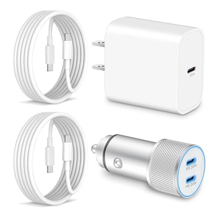 iPhone 18 Pro/18 Pro Max/Duo Car Charger, 40W Dual Port USB C Car Charger