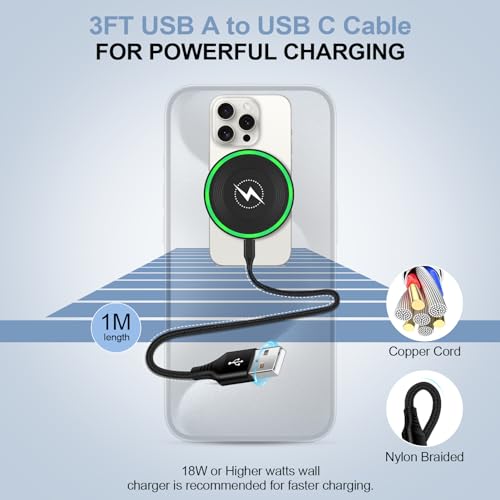 Fast Wireless Phone Charger for Motorola Razr 2024/Edge 2024/G Power 2025/