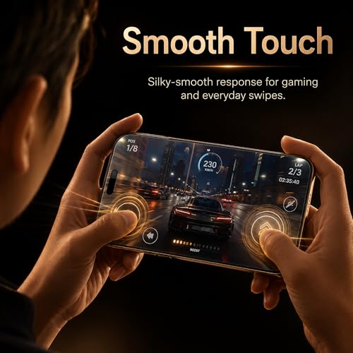 2 Pack Screen Protector for iPhone 15 Plus, 9H Tempered Glass, HD Clear, Anti-Scratch, Bubble-Free Easy Installation, Case Friendly
