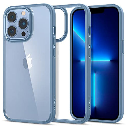 Spigen for iPhone 13 Pro Case, Ultra Hybrid [No Magnet Ring][Anti-Yellowing] - Sierra Blue - color: Sierra Blue, size: iPhone 13 Pro