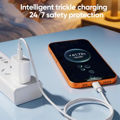 USB-C to USB-C Cable 3FT 20-Pack, USBC Cable Fast Charging & Data & Carplay - color: White, size: 3FT