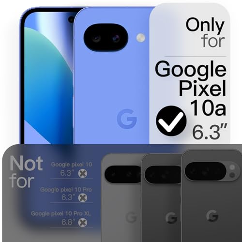 JETech Magnetic Slim Case for Google Pixel 10a, Lavender | Compatible with MagSafe, Anti-Slip Grip, Full Camera Lens Protection, Ultra-Thin Lightweight, Matte Finish Phone Cover - color: Lavender