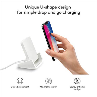 Logitech Powered Wireless Charging Stand for iPhone 8, 8 Plus, X, XS, XS Max and XR