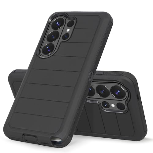 Compatible for Samsung S26 Ultra Rugged Case with Belt Clip Holster & Built-in Screen Protector, Heavy-Duty Full-Body Shockproof Cover, Military-Grade Protective Case (Pro) - color: Pro