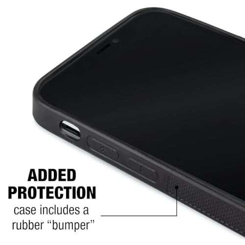 Power Rangers Dino Fury Black Ranger Protective Slim Fit Hybrid Rubber - color: iPhone 12 | 12 Pro (Fits 6.1 Inch Display)