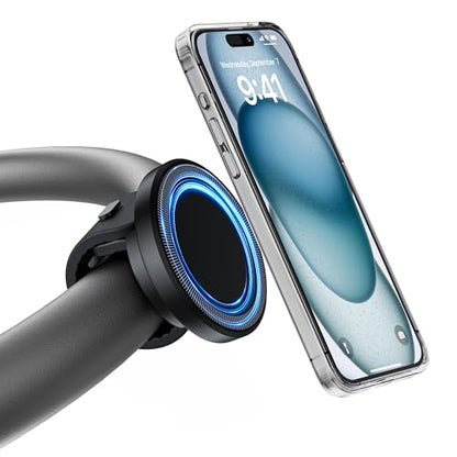 Stroller Phone Holder, Compatible with MagSafe, Magnetic Handlebar Mount
