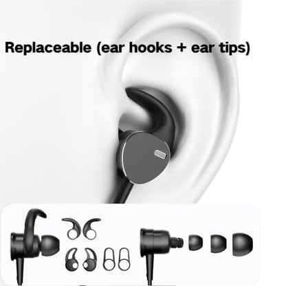 Type C Wired Headphones Deep Bass Earbuds with Noise Cancelling,Magnetic