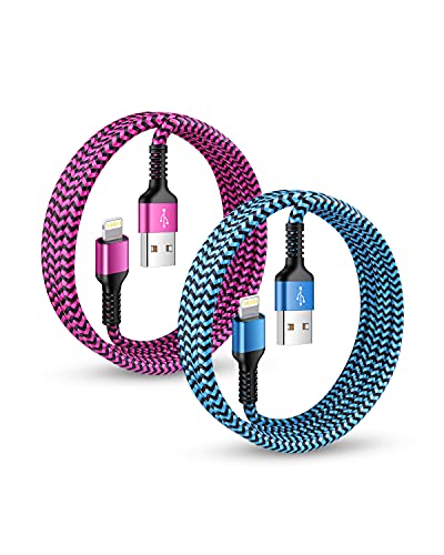 iPhone Charger Cable 6FT MFi Certified USB to Lightning Fast Charging Cable - size: 6FT