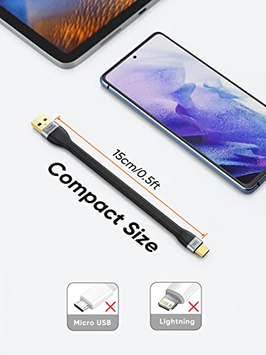 CableCreation USB to USB C Cable 6 inch, USB A to C 2.0 Fast Charging Cord - style: USBA 2.0 to USBC