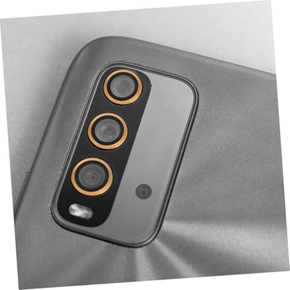 Angoily 3pcs Scratch Resistant Camera Lens Protector for Tempered High Transparency Easy Application Individual Lens Shield